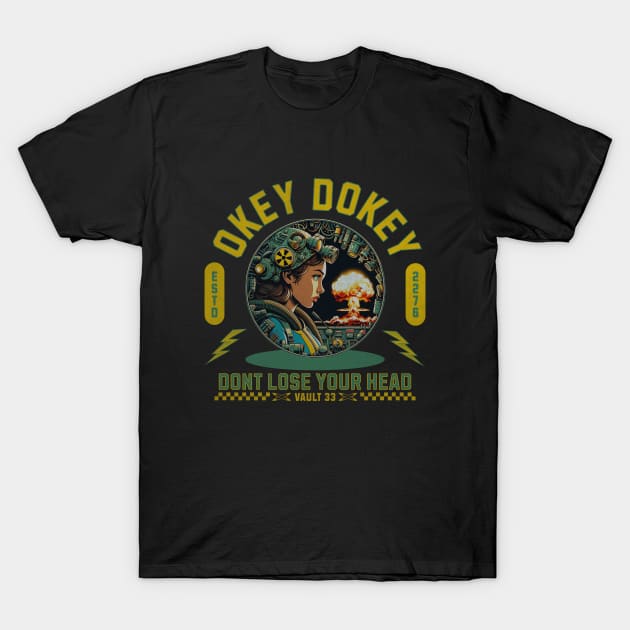 Okey Dokey vintage T-Shirt by Myartstor 